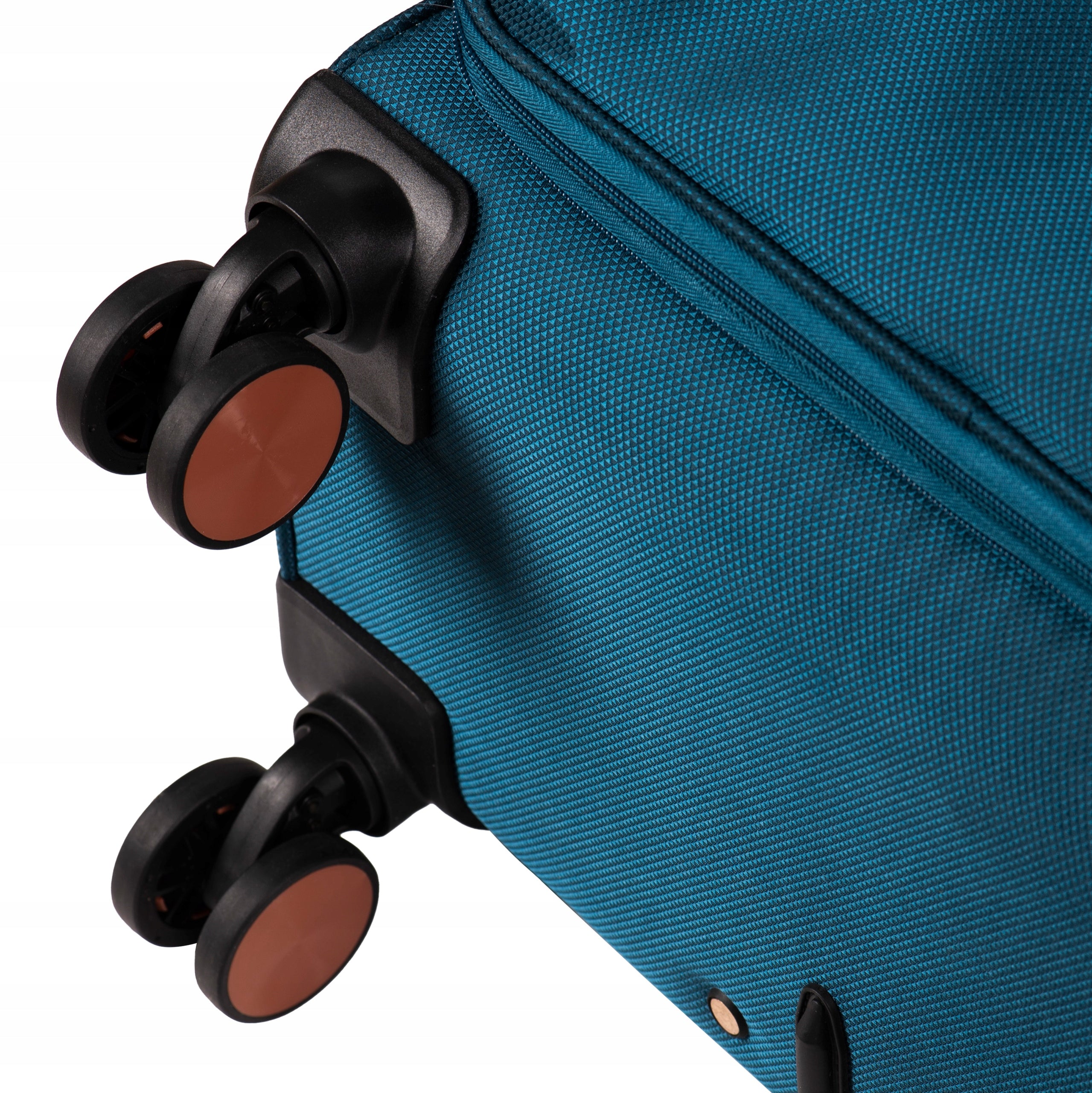 Suitcase soft medium luggage for aircraft registered on wheels 24" WINGS Height 67 cm