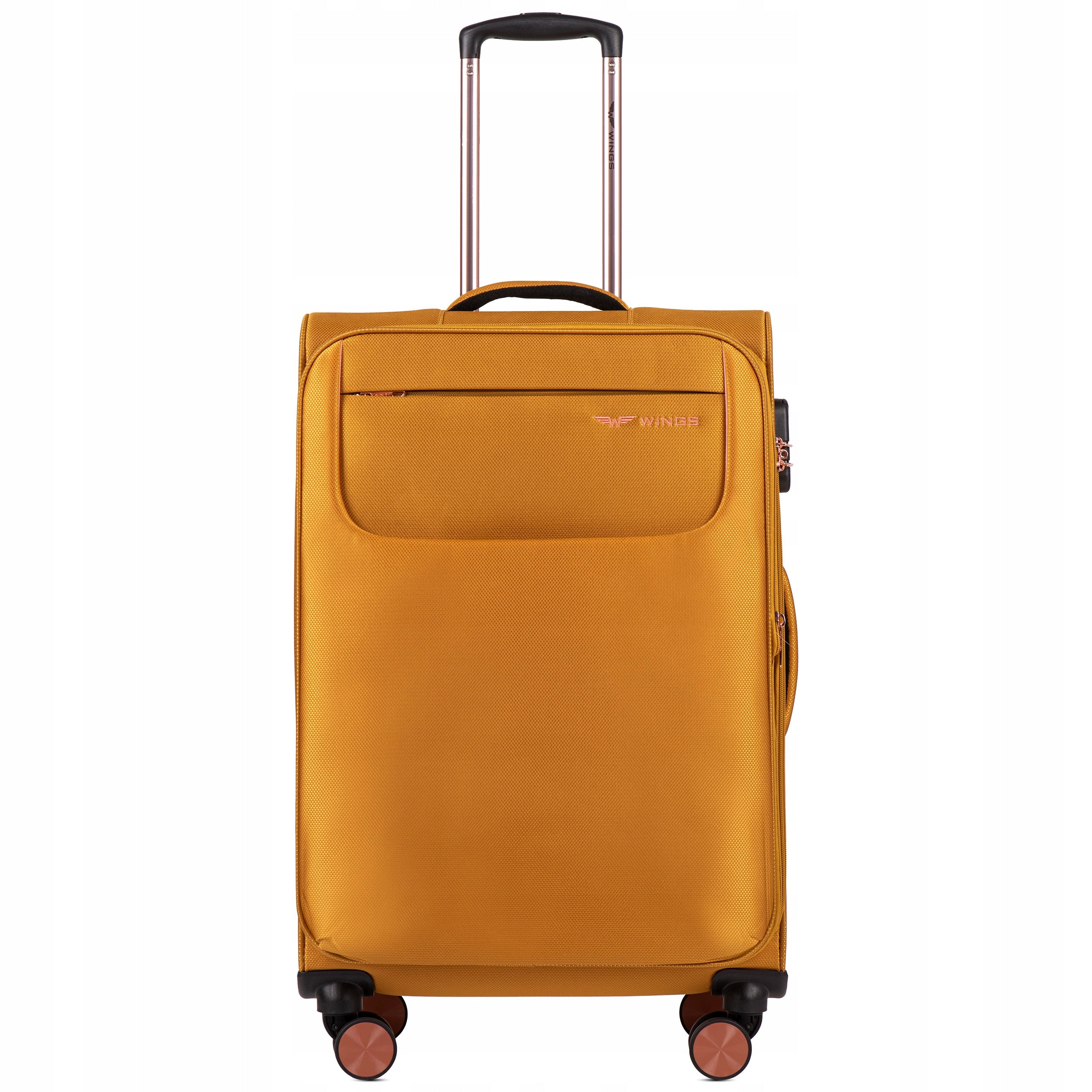 Suitcase soft medium luggage for aircraft registered on wheels 24" WINGS Packaging status original