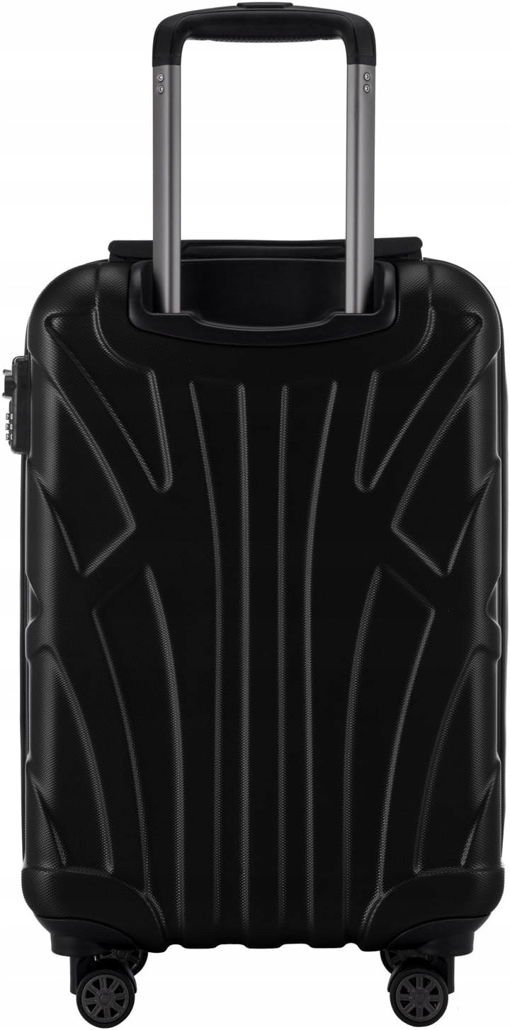 Suitline Handheld Suitcase on Studs 34 l Black Hard Cabin Brand no brand