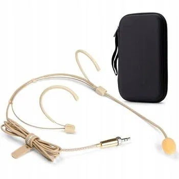 Sujeetec - 3,5 mm dual on-ear microphone with screw lock