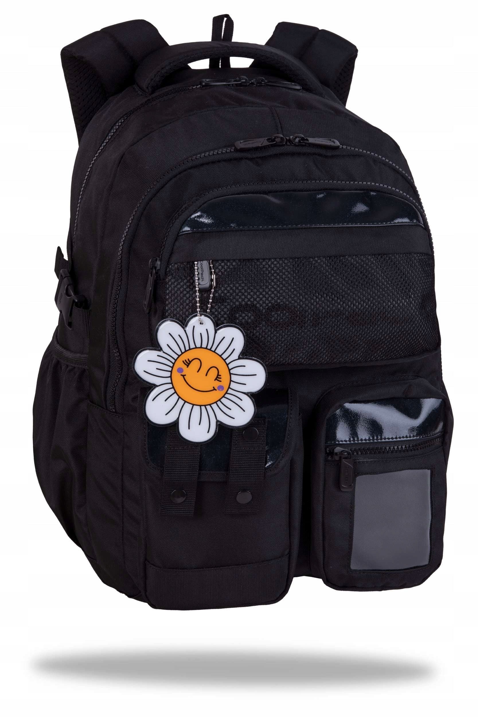 Sully Black CoolPack Daisy School Backpack
