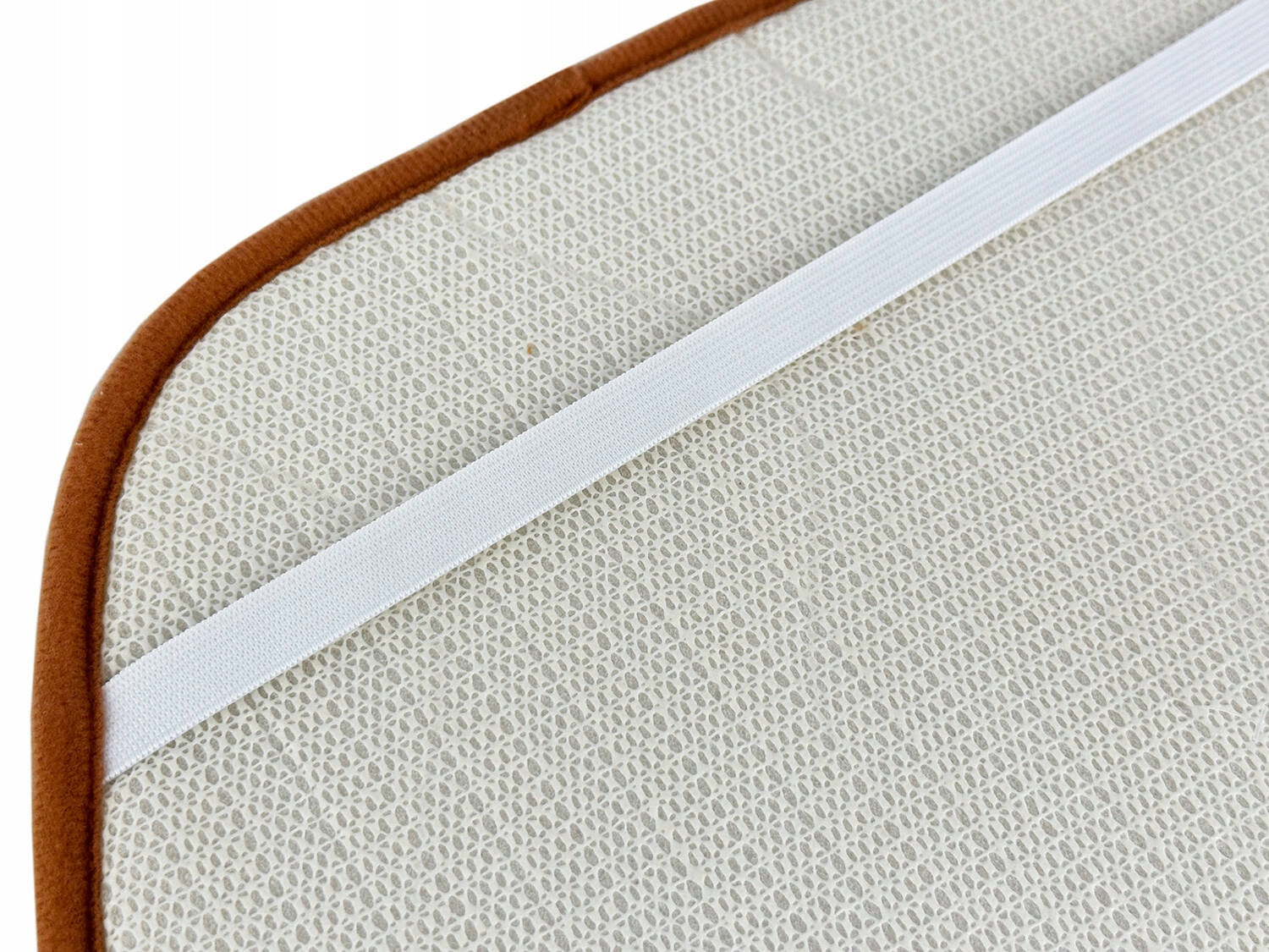 Sumba Bathroom Rugs Light Brown Anti-Slip Rugs Set of 3 pieces Length 75 cm
