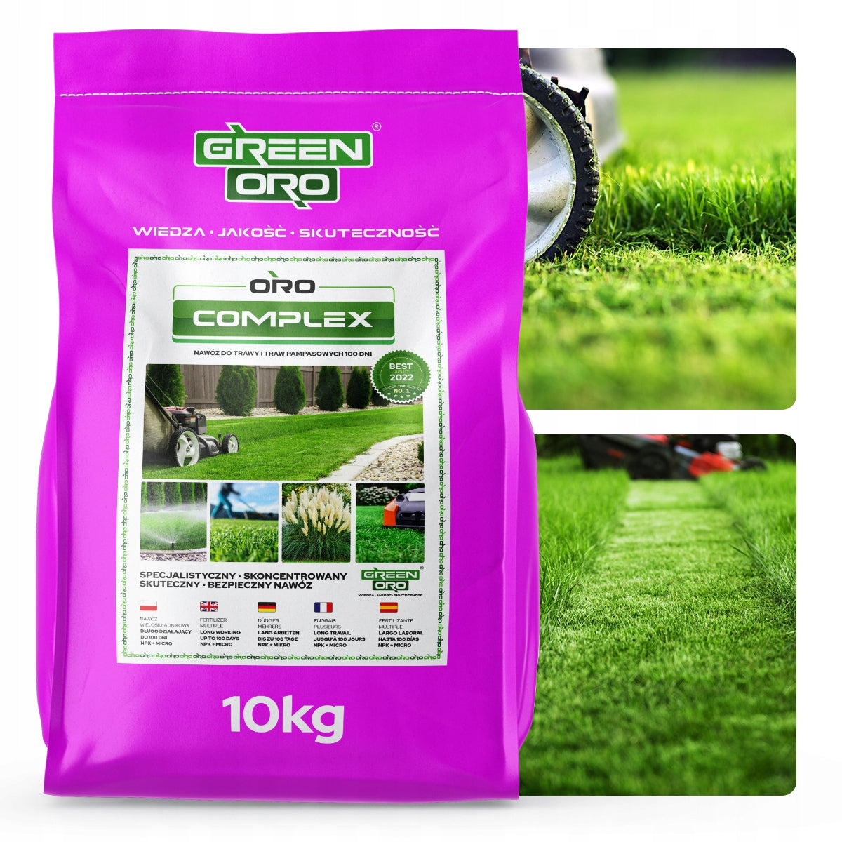 Summer Autumn Fertilizer for Lawn Grass Multicomponent ORO COMPLEX 10kg