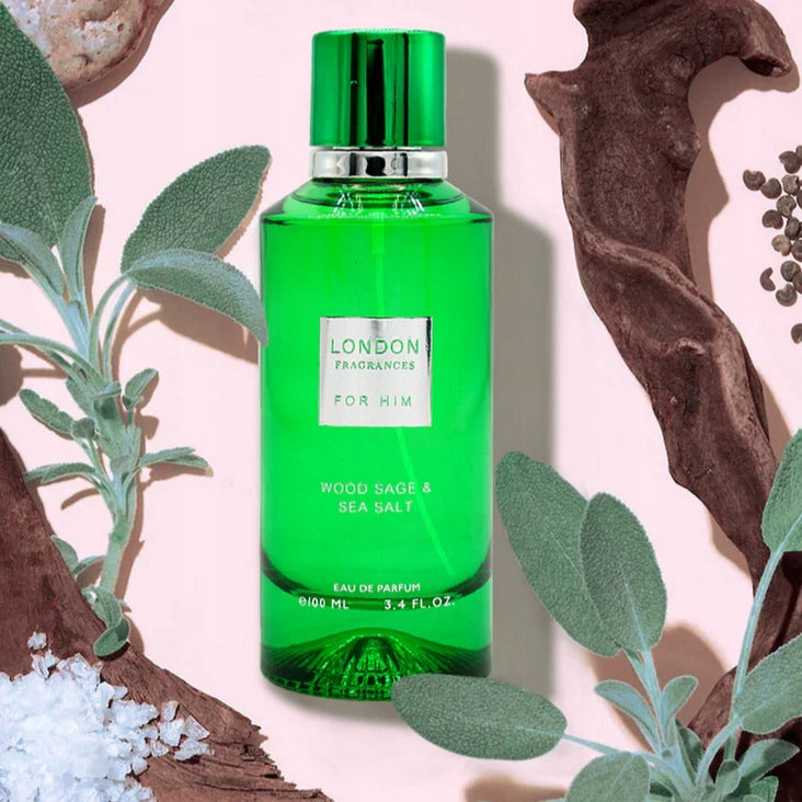 Summer Perfume London Fragrances For Him Wood Sage & Sea Salt EDP 100 ml EAN (GTIN) 5055170251030