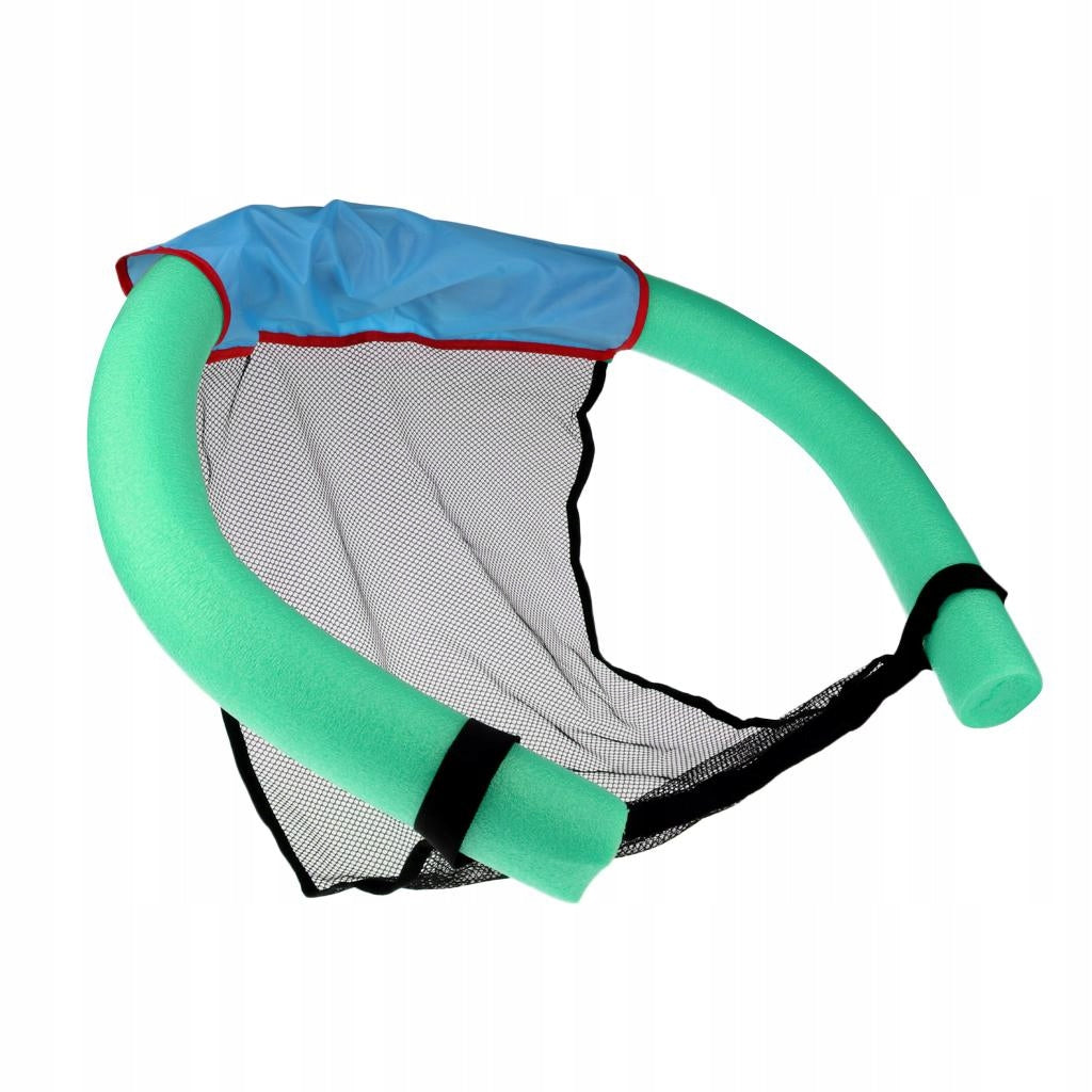 Summer Swimming Noodle Pool Floating Chair , 6.5 x 150cm Green