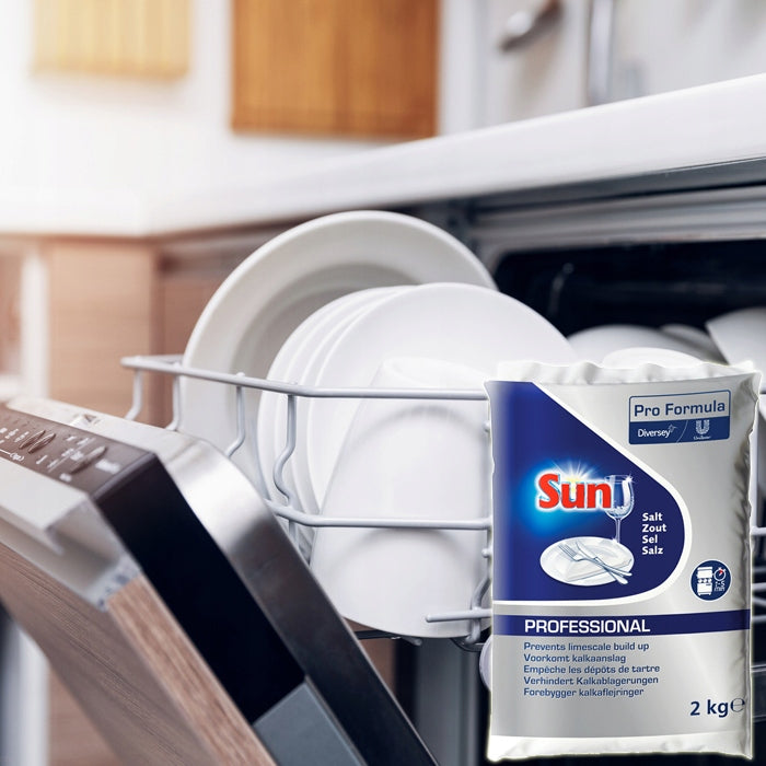 Sun Pro Formula Dishwasher Protective Salt 2 kg Packaging status original