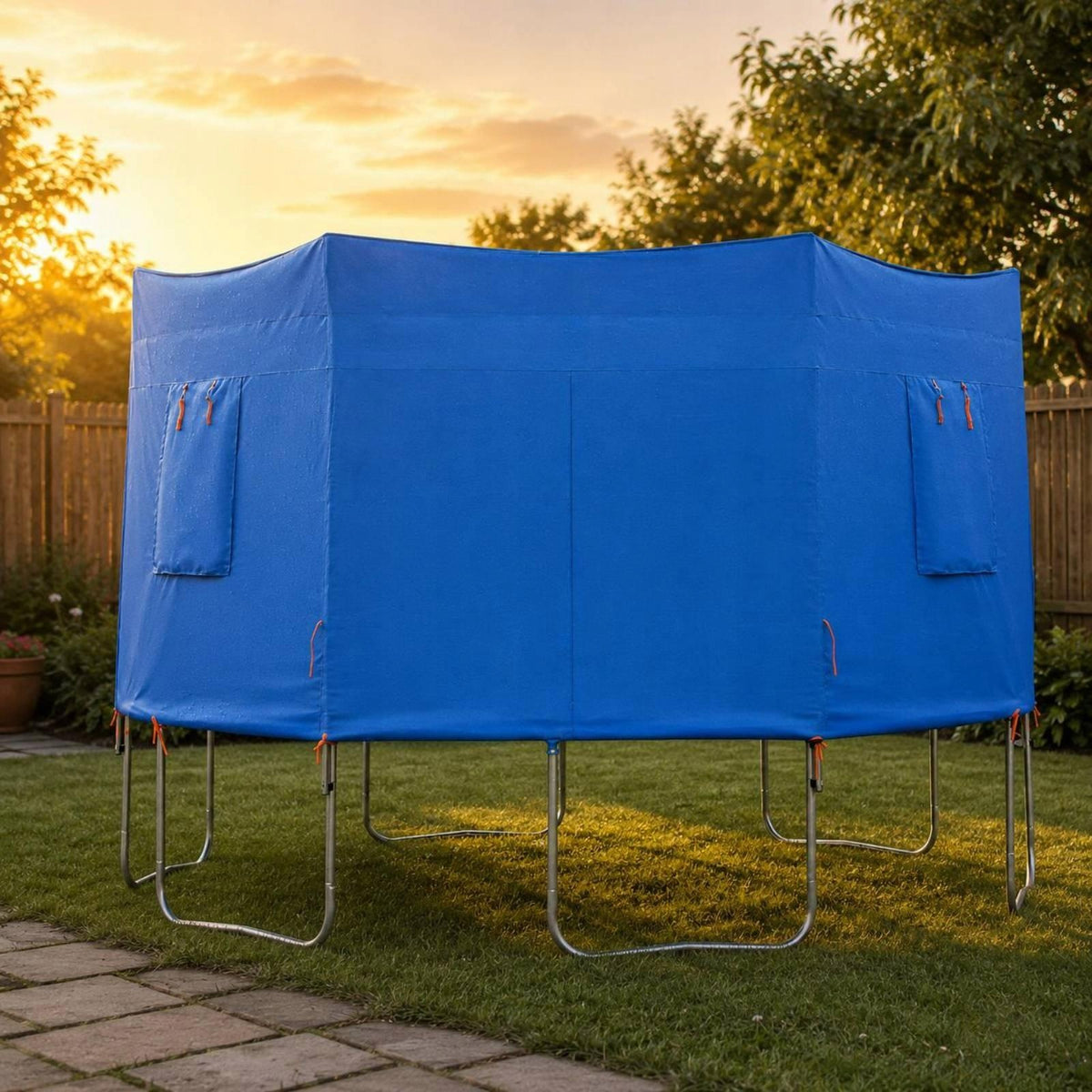 Sun Protection Tent Full Coverage Waterproof Canopy Tent Shade Blue 6ft-6 Packaging status original