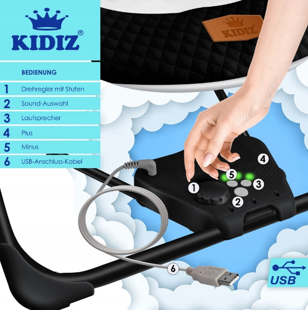 Sun lounger KIDIZ K-BW-001 x 76 x 67 cm EAN (GTIN) 4255598324779