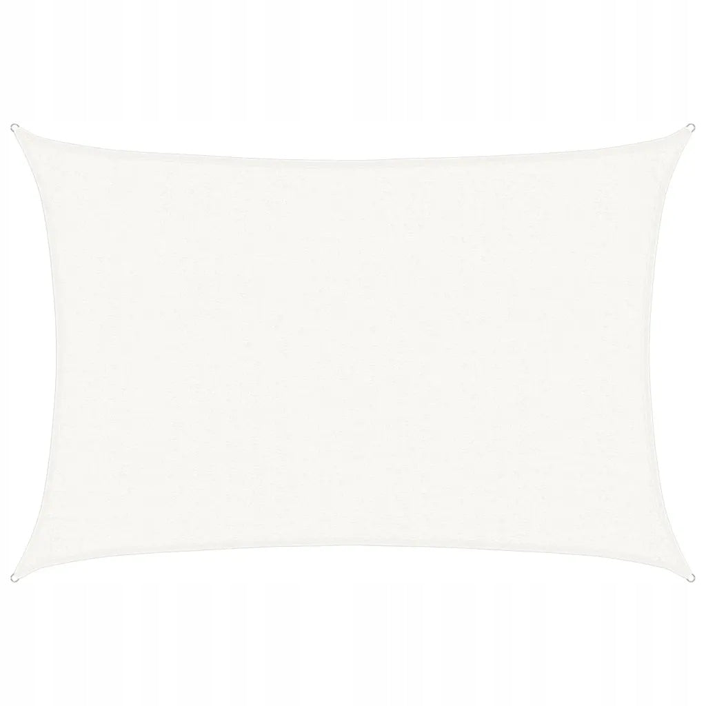 Sun sail, 160 g/m², white, 2,5x4 m, HDPE