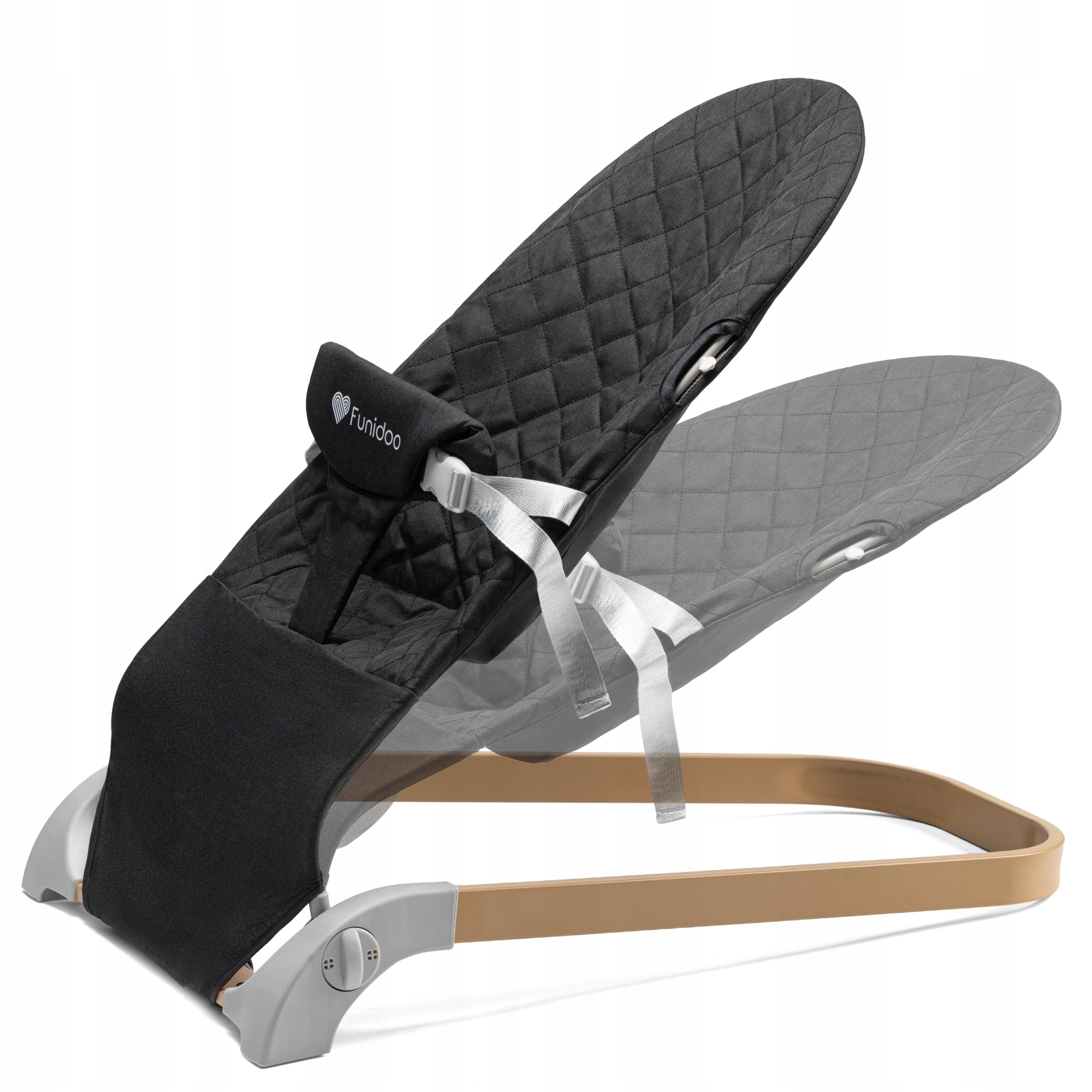 Sunbed Rocker 2in1 FUNIDOO CAMINO black Packaging status original