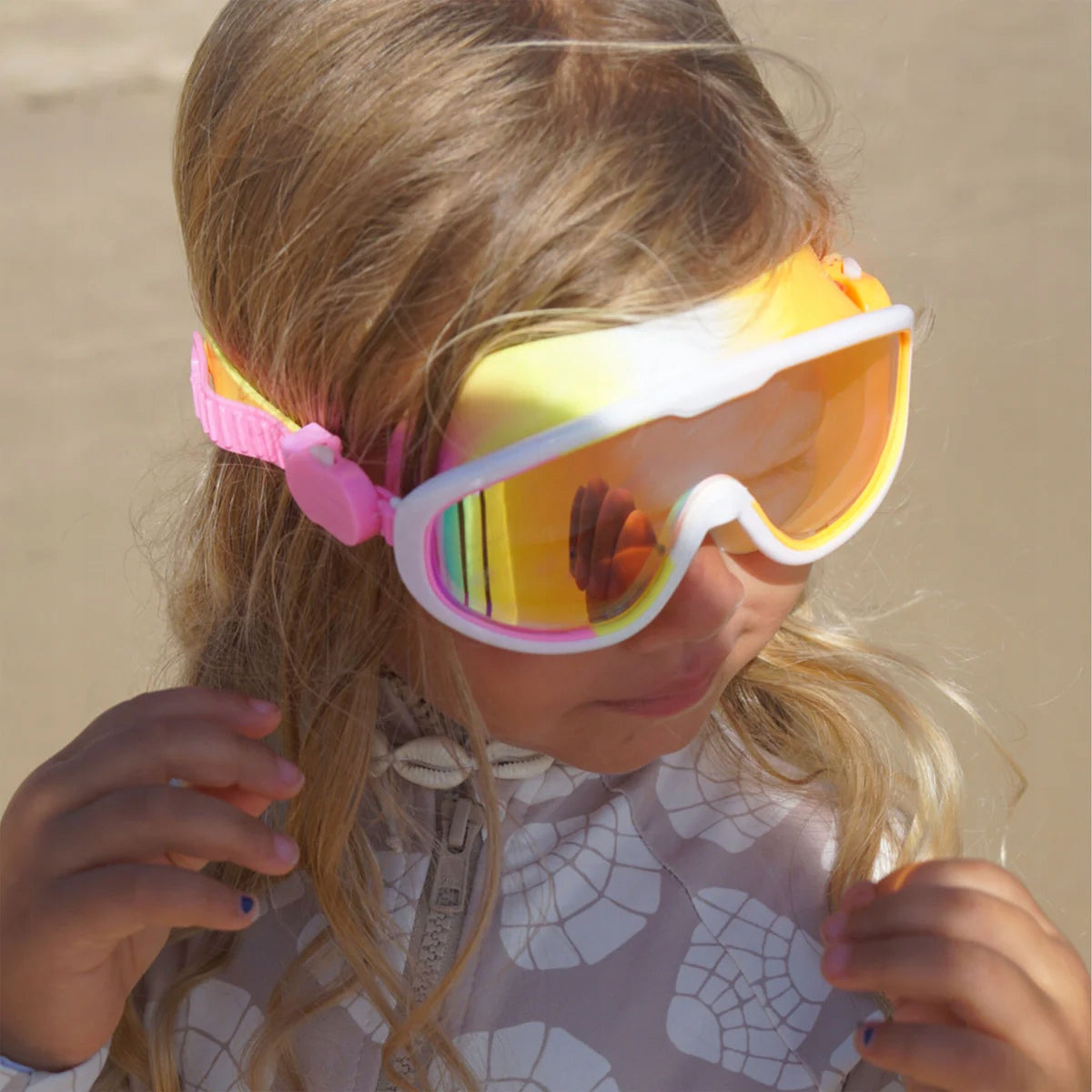 Sunnylife: Poppy the Peach children's swimming mask Color multicolor