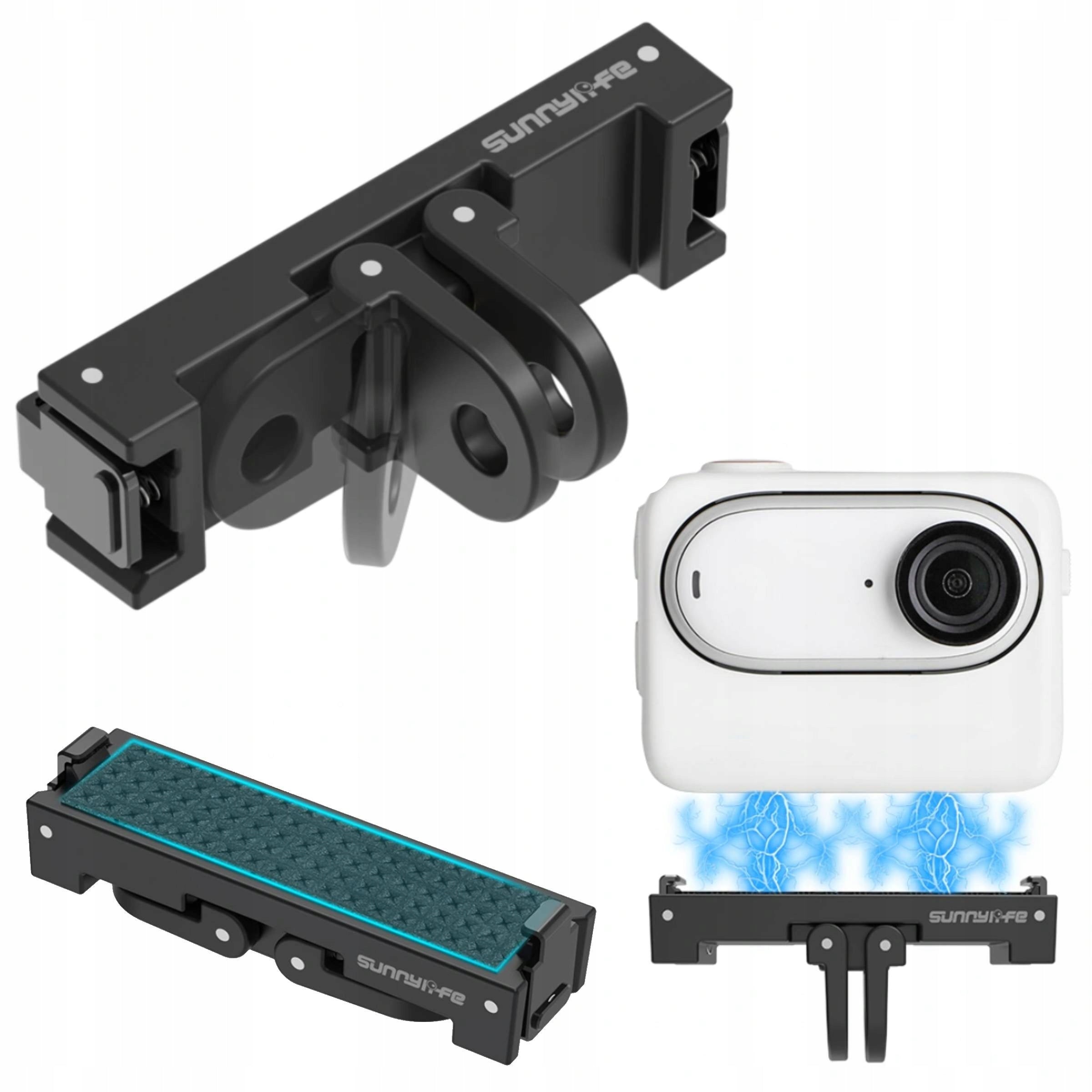 Sunnylife Quick Mount 1/4" Camera Mount Insta360 Go3 Brand Sunnylife