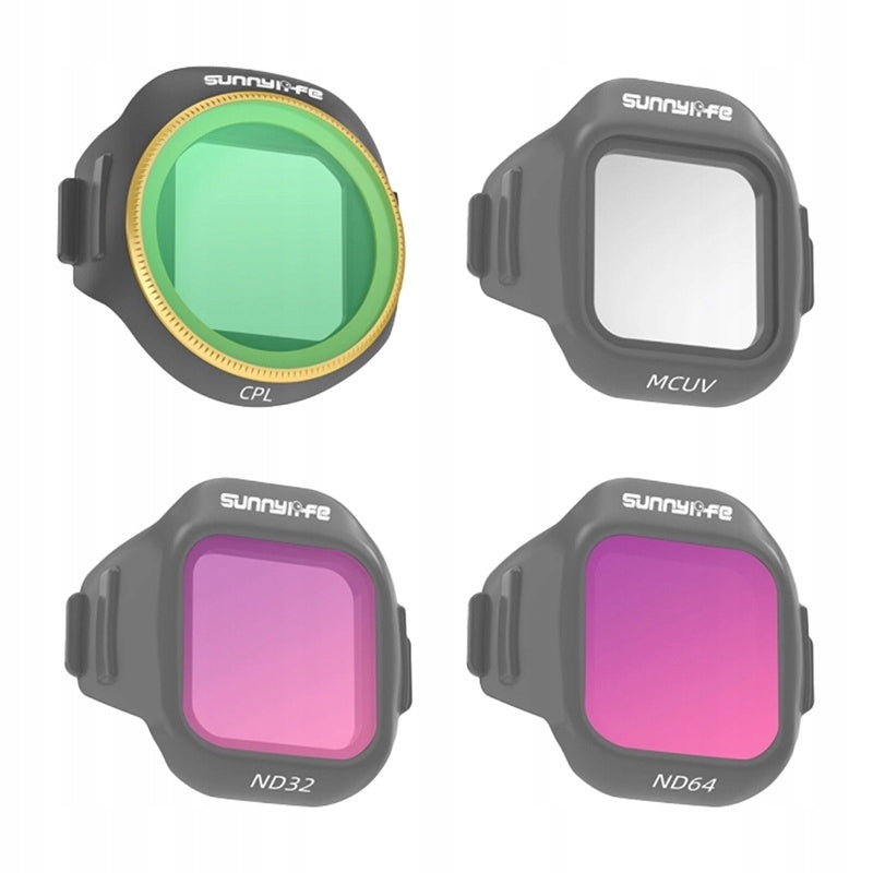 Sunnylife Set of 4 MCUV Filters CPL ND32 ND64 For DJI Mini 5 Pro