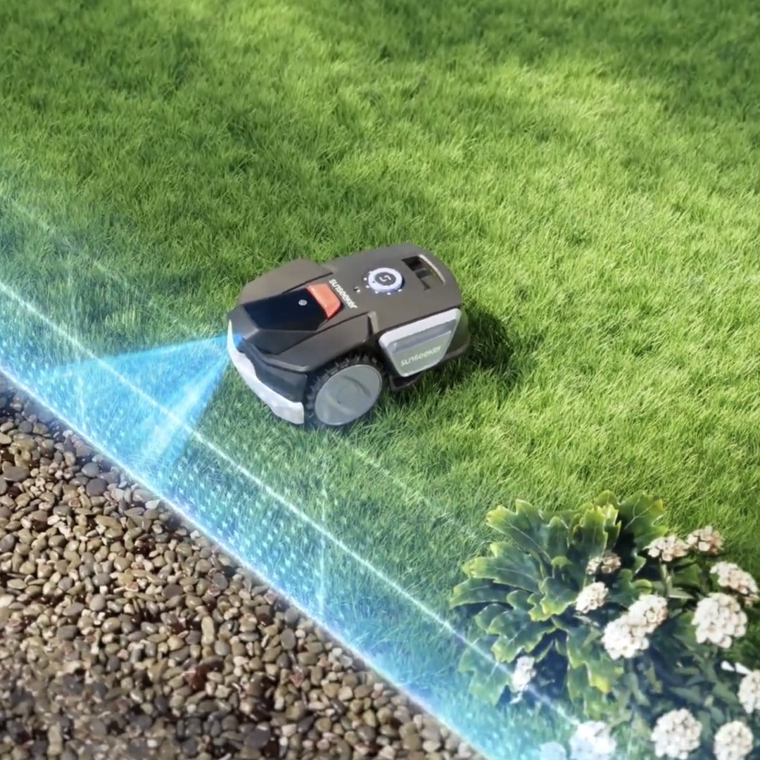Sunseeker V1 mowing robot – AI, Without Cable, 300 m² Packaging status original