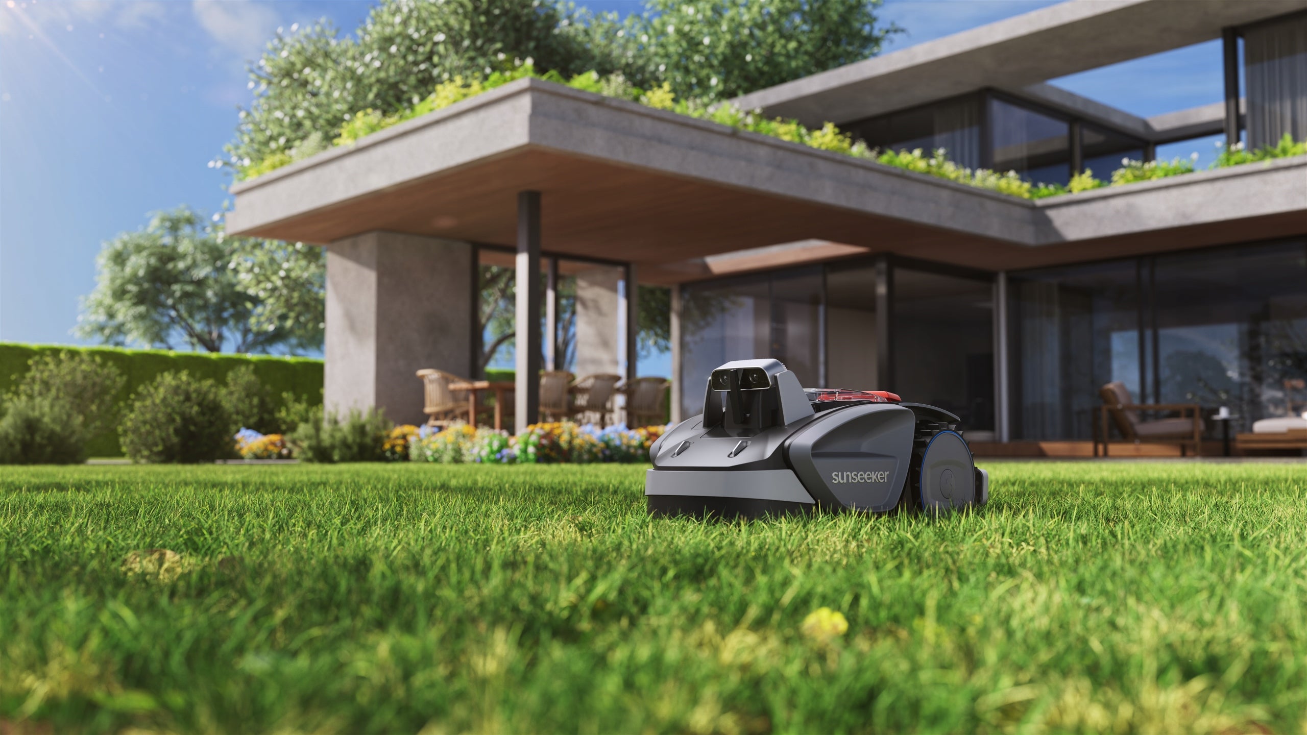 Sunseeker V3 Plus 1000 m² robot with rain sensor Manufacturer code SUNSEEKERPLUS