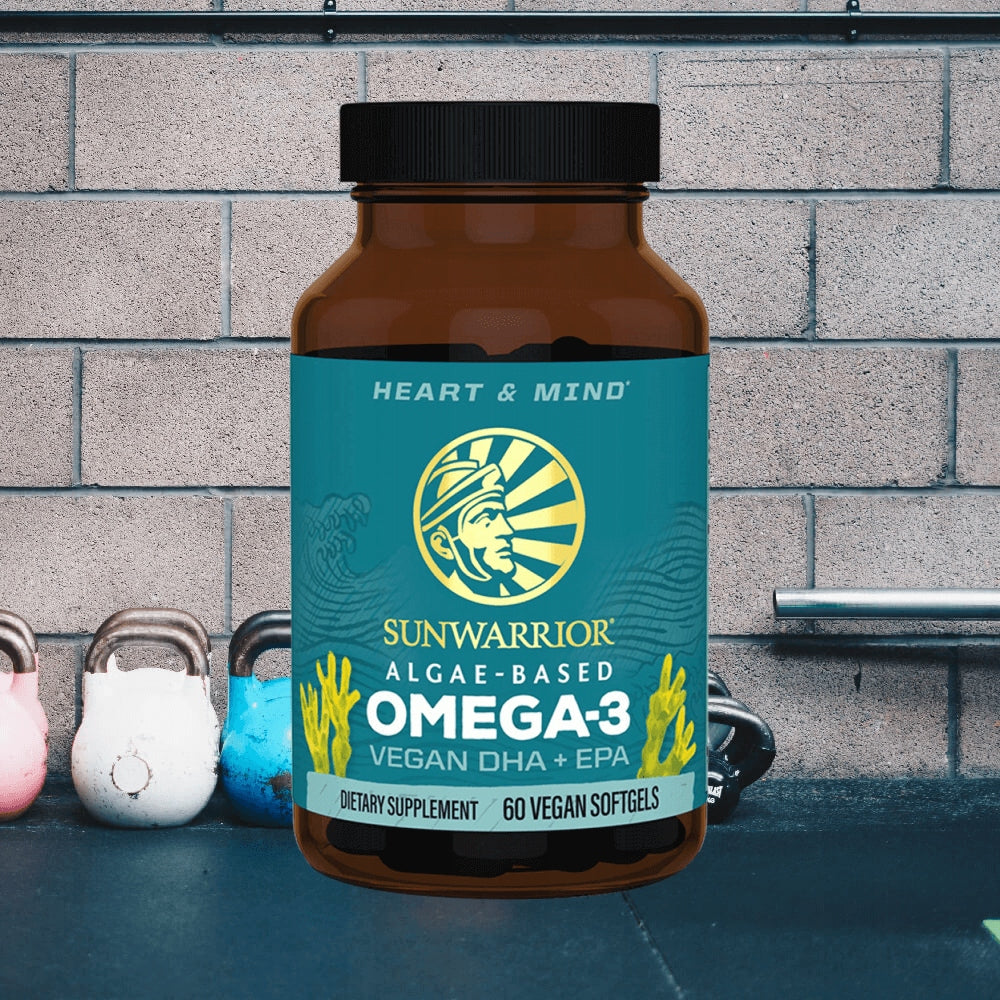 Sunwarrior Omega 3 Vegan DHA + EPA (60 Softgels) Unflavoured Expiration date at least 3 months from the date of purchase