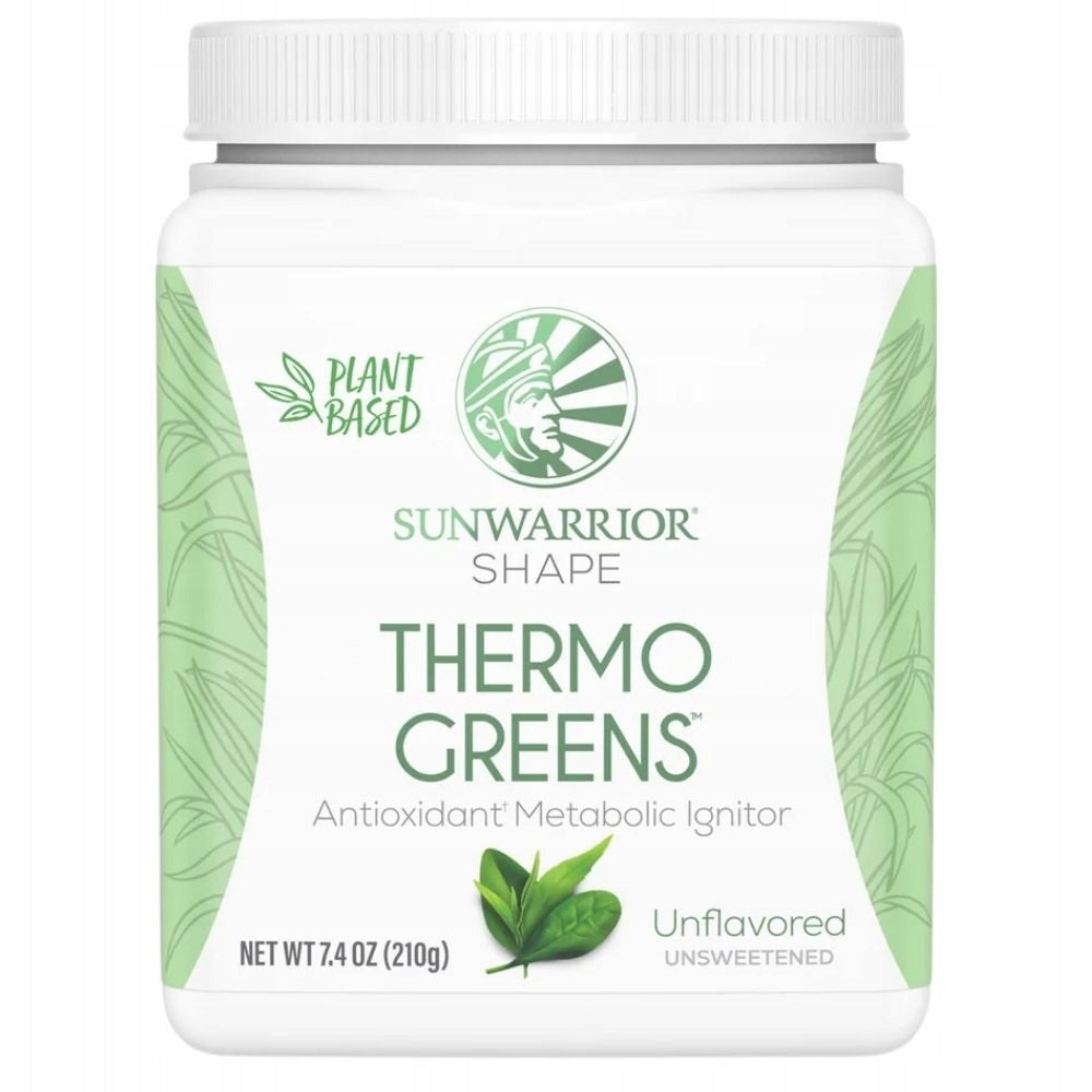 Sunwarrior Thermo Greens Natural Supports Energy Reduction Weight Loss 210g Expiration date at least 1 year from the date of purchase
