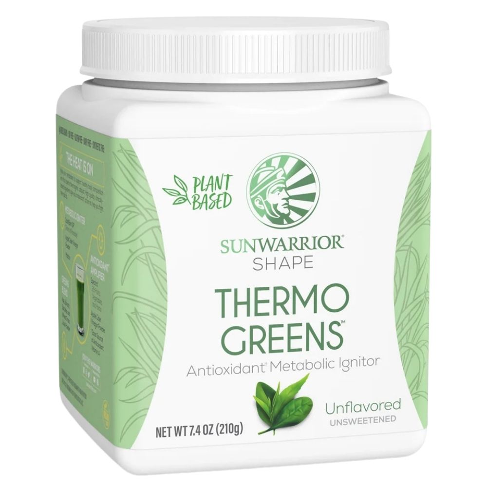 Sunwarrior Thermo Greens Natural Supports Energy Reduction Weight Loss 210g