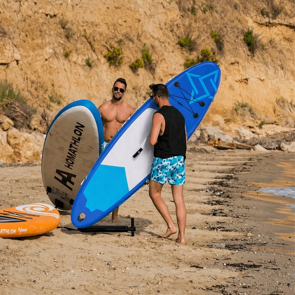 Sup Paddle Board for Swimming Pumped Set Accessories 350 cm Packaging status original