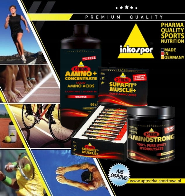 Supafit Muscle+ 40x 25ml Inkospor Packaging status original