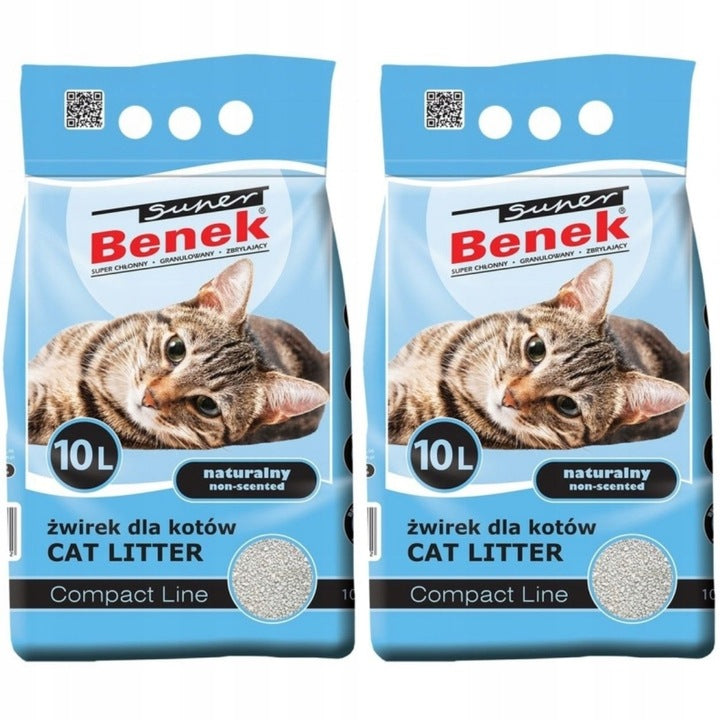 Super Benek Compact Natural Active 2x 10L
