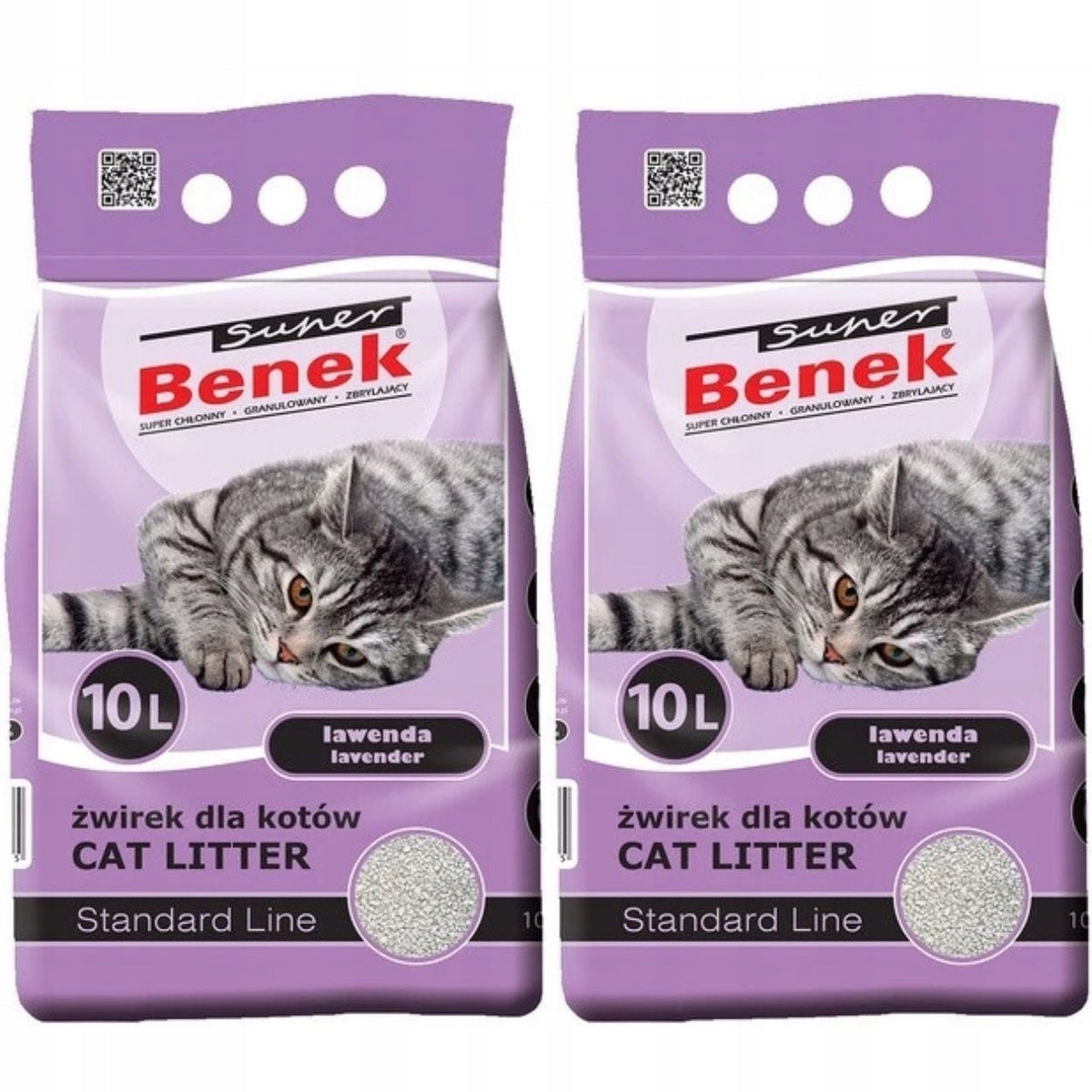 Super Benek Standard Lavender 2x 10L