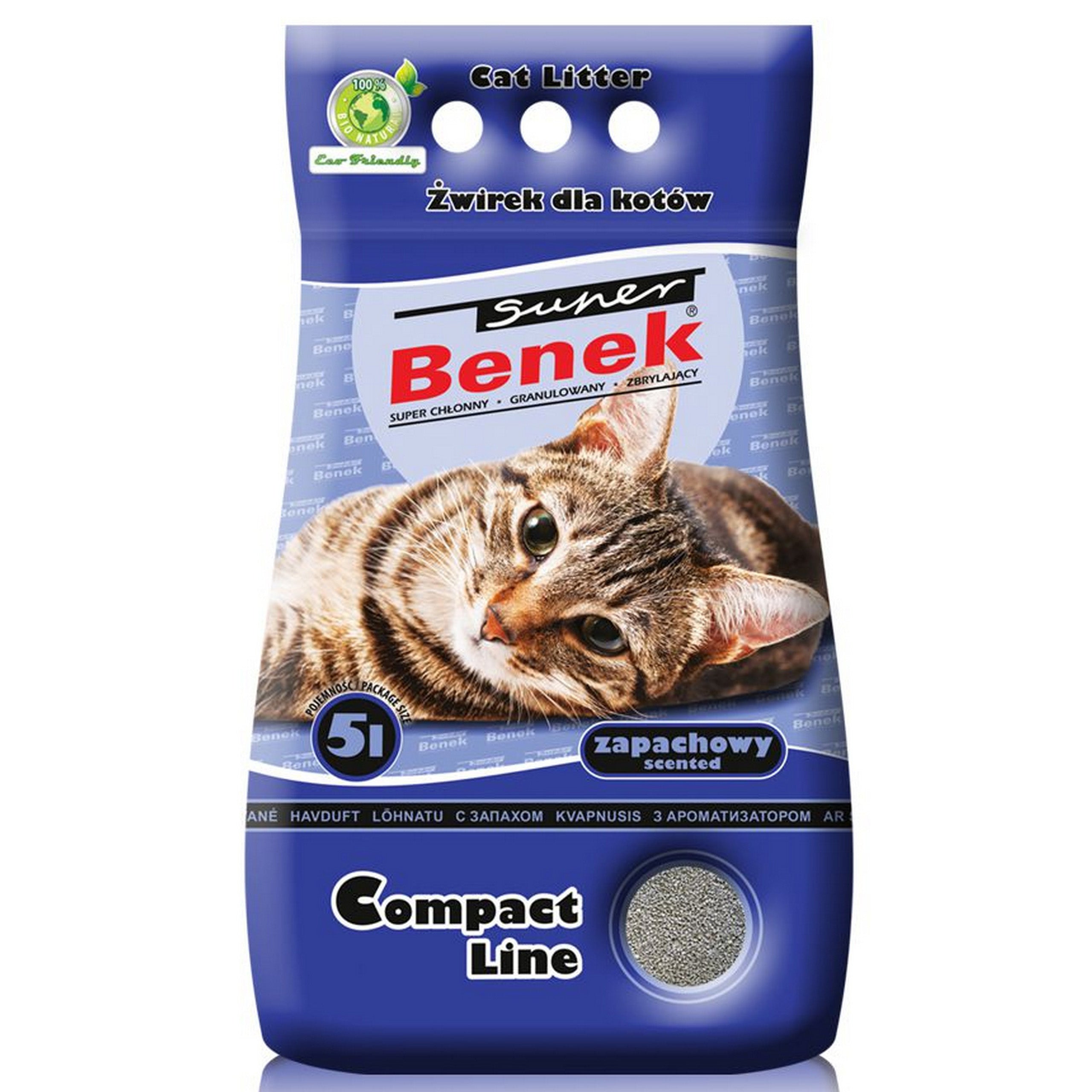 Super Benek marine bentonite litter 5 l