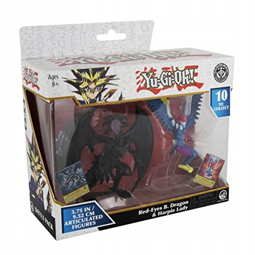 Yu-Gi-Oh! 2er-Pack Red Eyes Black Dragon und Harpy Lady 