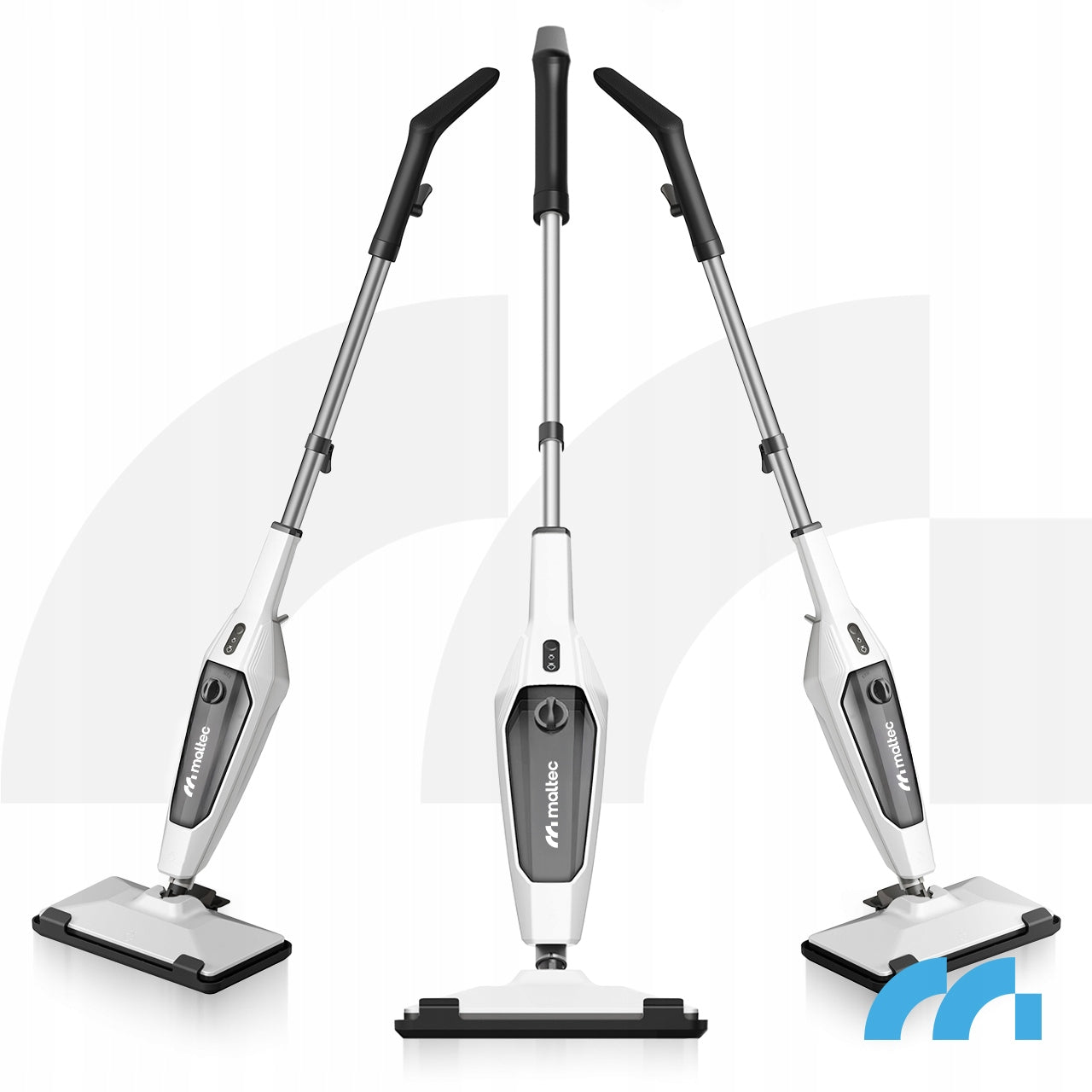 Super MOP STEAM Multifunctional Electric STEAM CLEANER - LARGE XXL SET Brand Maltec