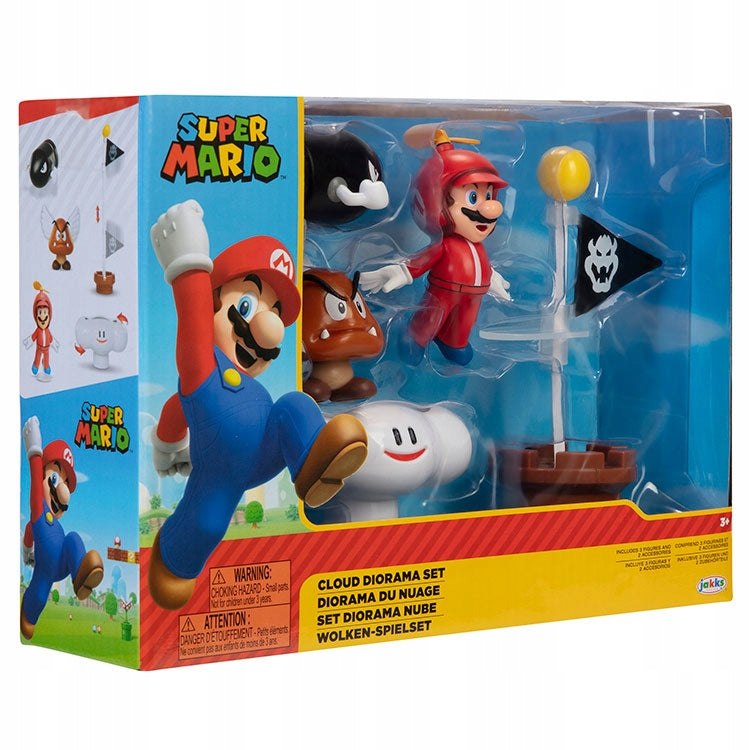 Figūrėlių rinkinys Super Mario Cloud Diorama