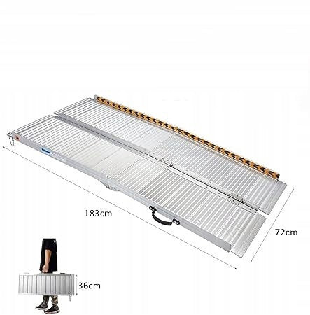 Super Threshold Ramp Folded For Wheelchairs Anti-slip For Scho Manufacturer code Rampa Progowa Skladana Dla Wozkow Inwalidzki