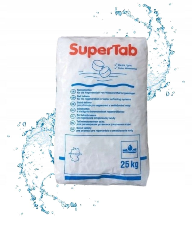 SuperTab Salt in Tablets For Softener Treatment Salt Tablets 25 kg