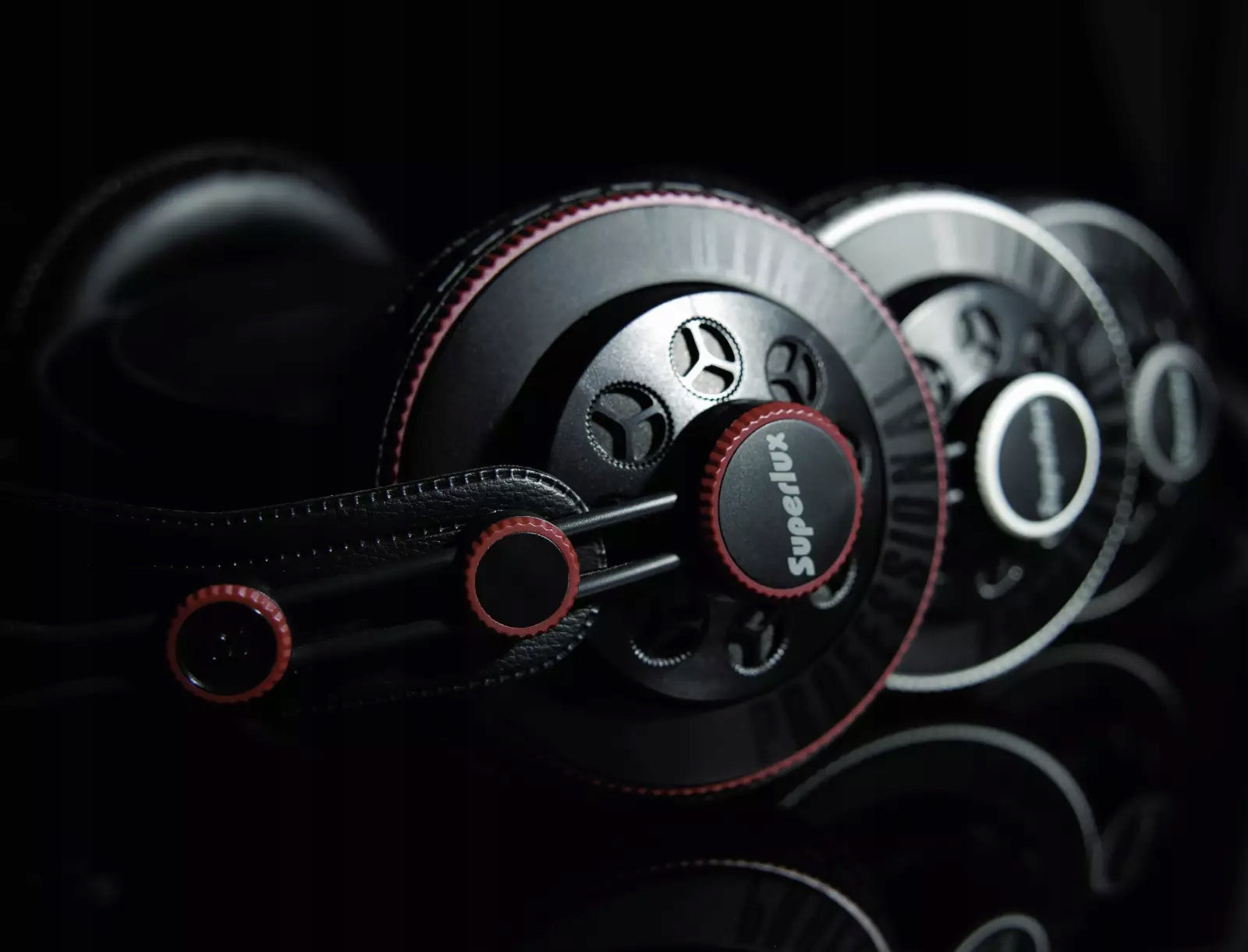 Superlux HD681 semi-open monitor headphones. Packaging status original