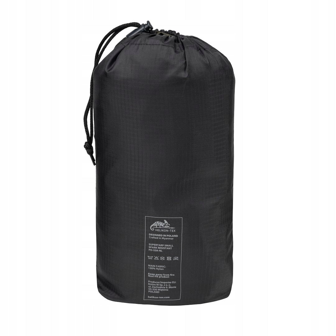 Supertarp Small Spark Resistant - Black Packaging status original