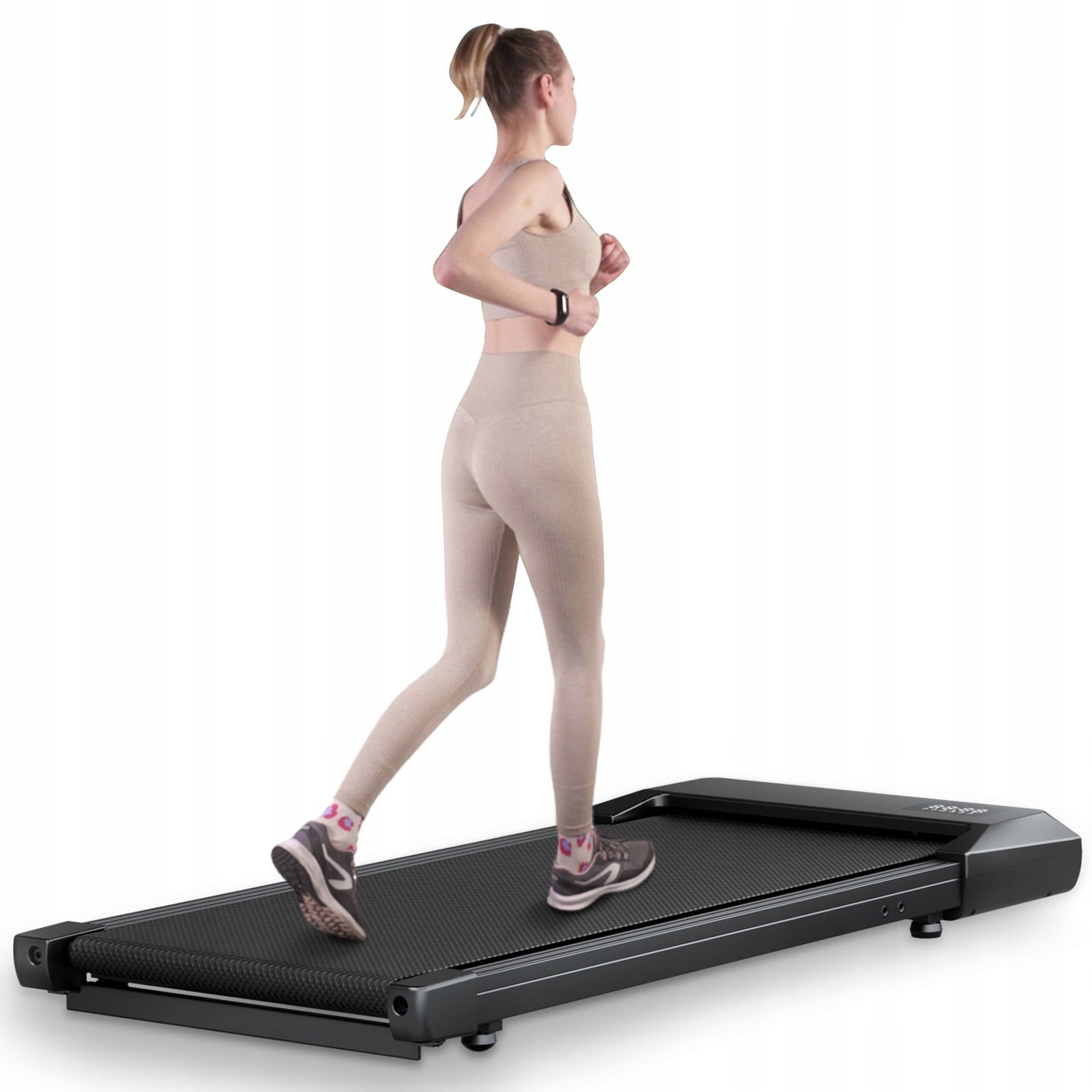 Superun 2.5HP,136KG Capacity MAX 110CM Under Desk Treadmill Walking Pad
