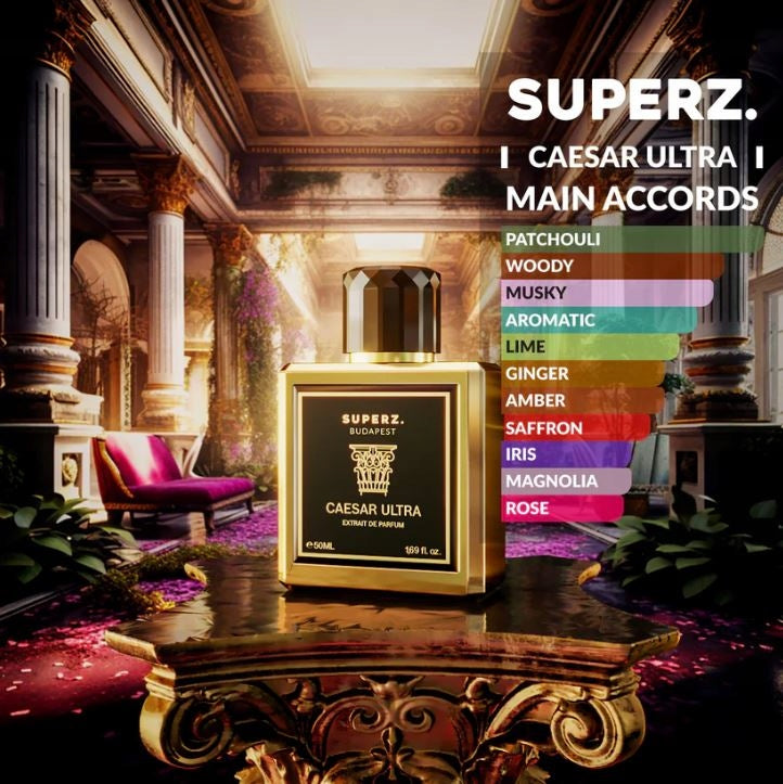 Superz. Budapest Caesar Ultra Extrait de Parfum 50ml EAN (GTIN) 5999574980168