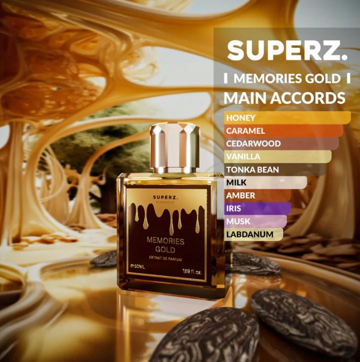 Superz. Budapest Memories Gold Extrait De Parfum 50ml EAN (GTIN) 5999574981547