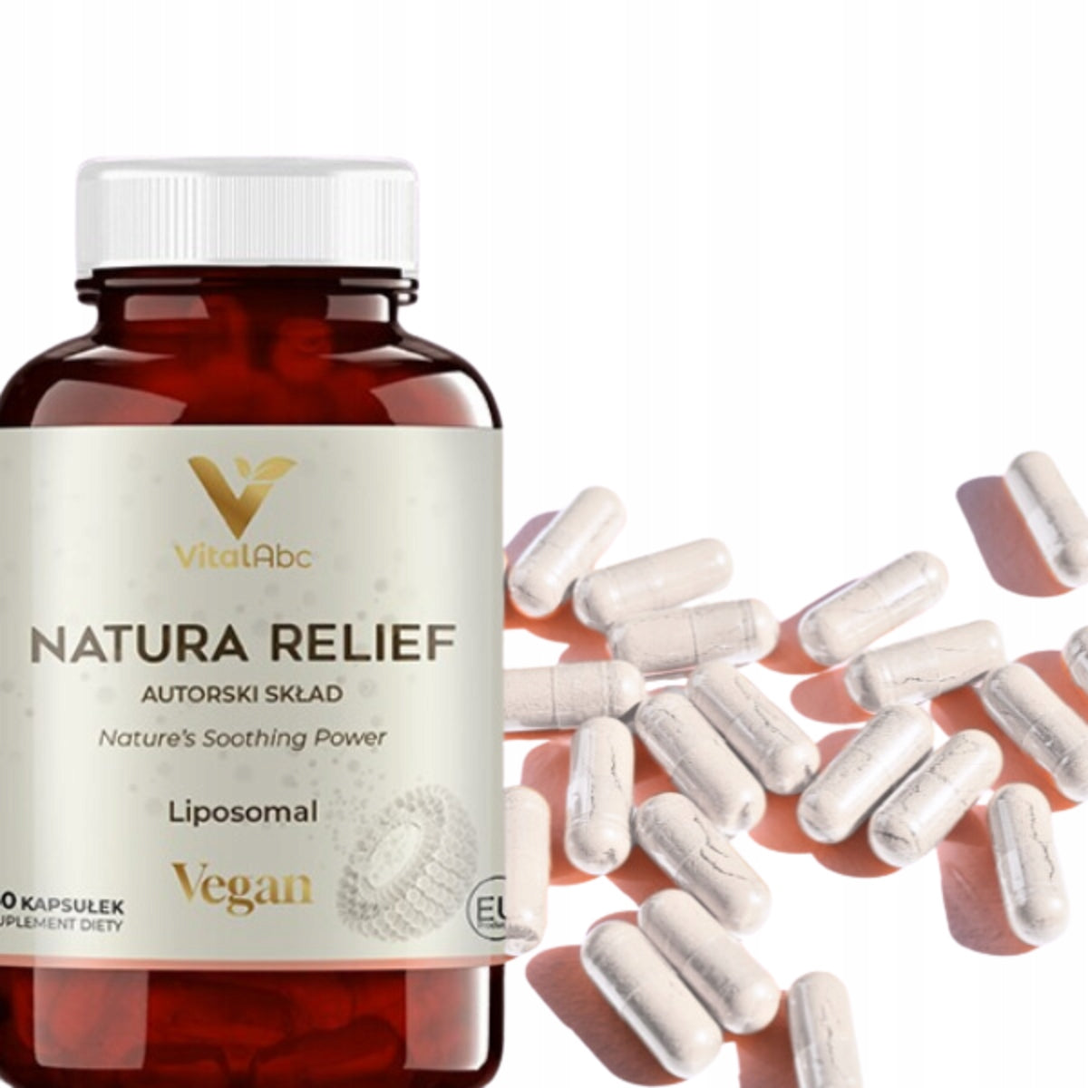 Suplement na Stawy i Mięśnie Liposomal 500 mg Natura Relief VitalAbc Medical device no