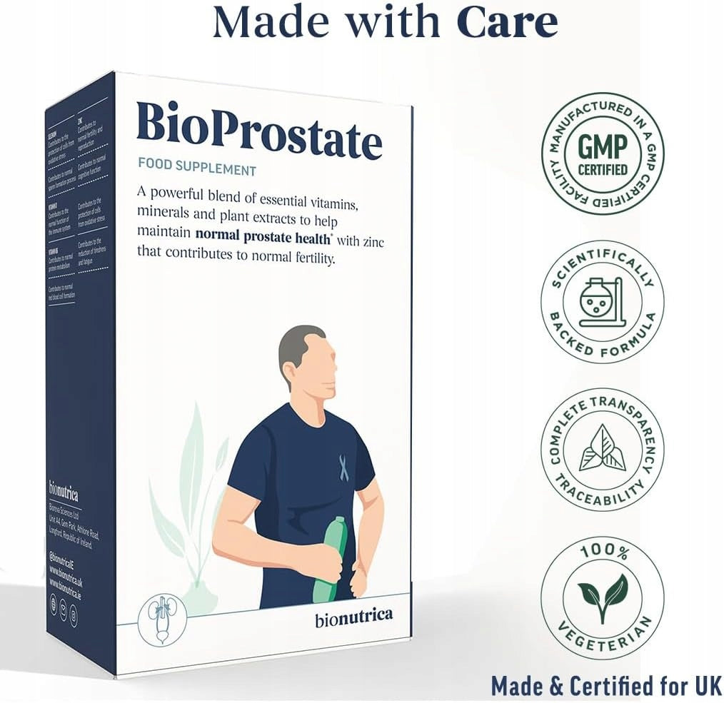 Supplement Bionutrica BioProstate HEALTHY PROSTATE 60 tab EAN (GTIN) 5391537680045