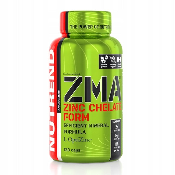 Supplement ZMA capsules Nutrend natural zinc 100 g Expiration date at least 3 months from the date of purchase