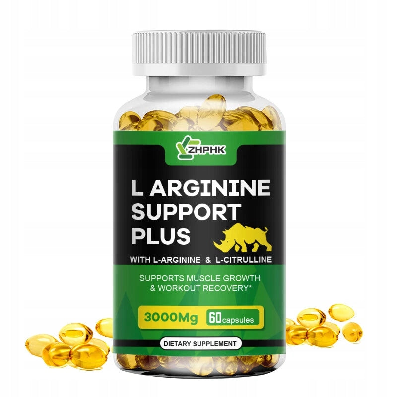Supplement increasing the level of nitric oxide – L-arginine 3000 mg – 60 capsules
