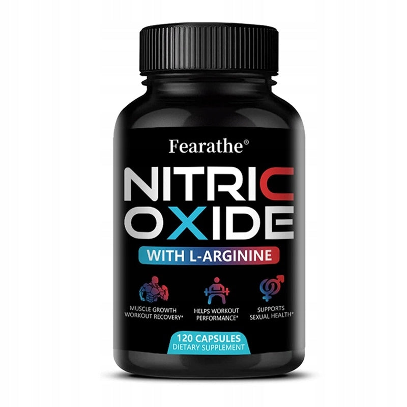 Supplement of nitric oxide with increased potency, L-arginine, 3 times higher si
