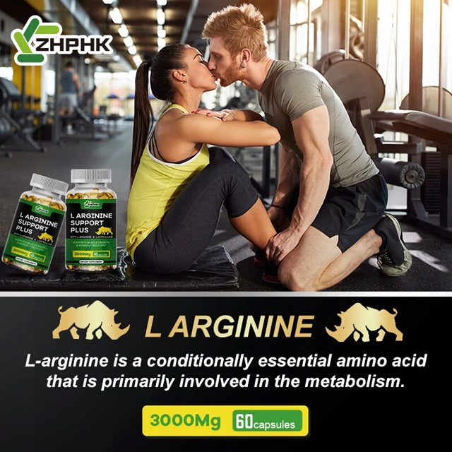Supplement strengthening nitric oxide - L-arginine 3000mg - 60 capsules... Manufacturer code ZHPHK