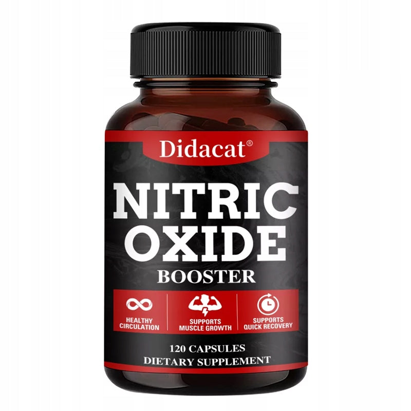 Supplement strengthening nitric oxide for blood circulation, energy...