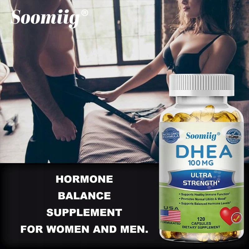 Supplement supporting hormonal balance, libido and mood and health in Packaging status original