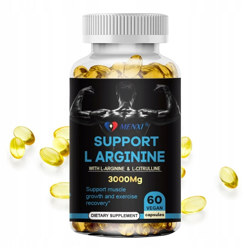 Supplement supporting nitric oxide, improving circulation and blood flow