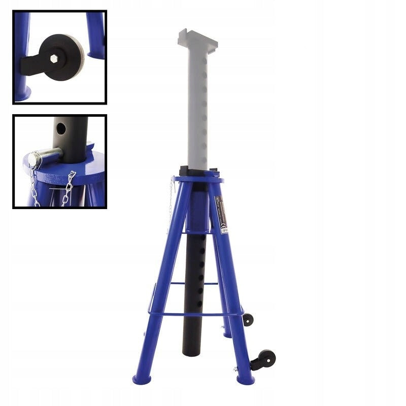 Support Kobyłka Workshop Stand for 12T 74-122cm Blue