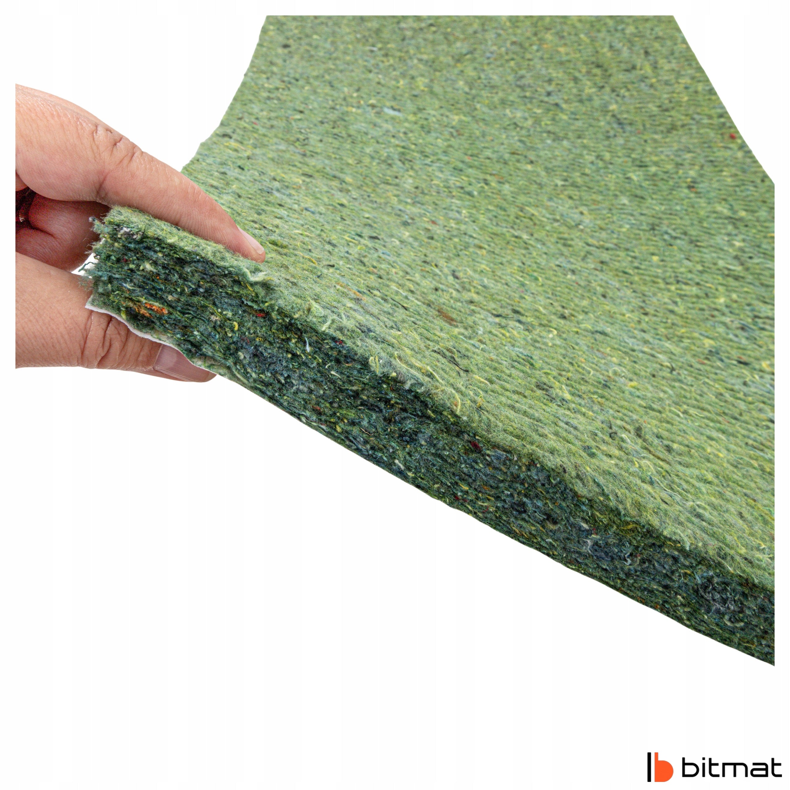 Suppression soundproofing mat POROSO felt self-adhesive 30 mm THICK 0,5 m2 Manufacturer code 50X100CM FILC 30ZK gruba mata samoprzylepna