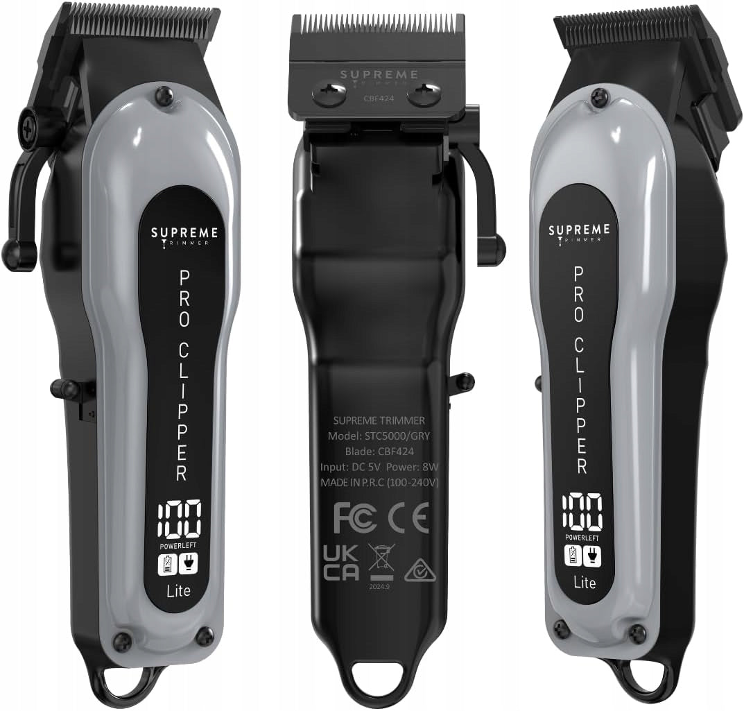 Supreme Trimmers USA PRO Clipper Lite Wireless Professional Charging time 240 min