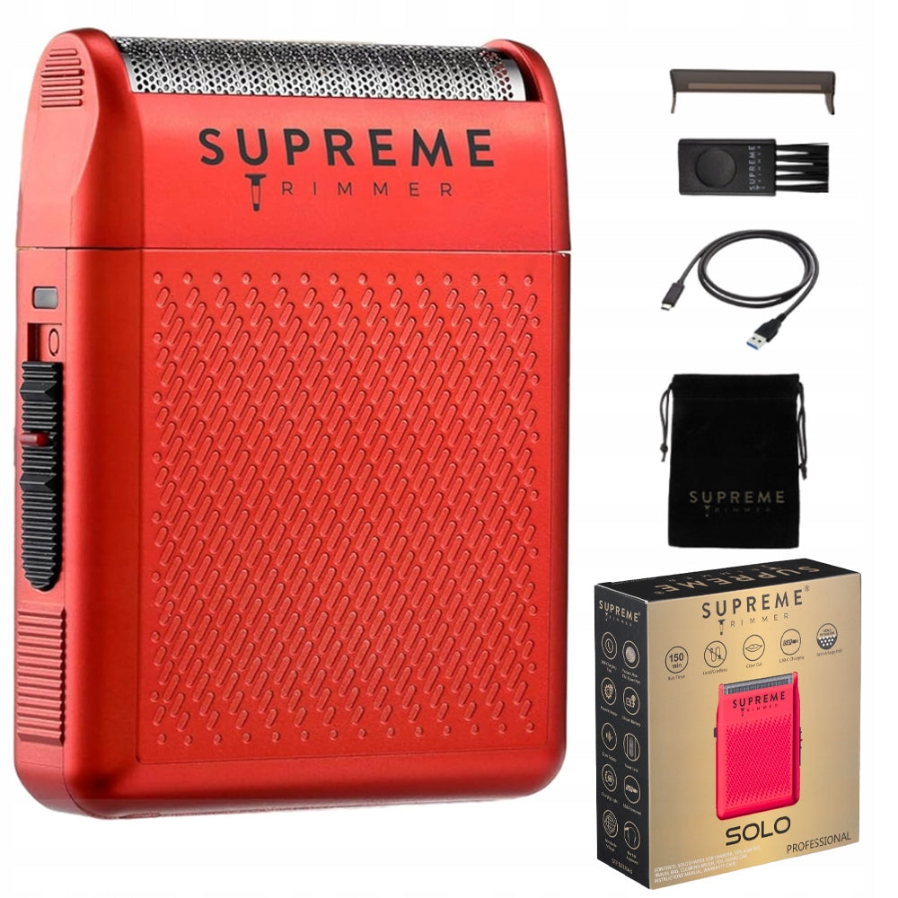 Supreme Trimmers USA Shaver Solo Shaver Red Small Strong